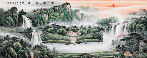 紫氣東來畫的風水寓意淺析,這些你都了解嗎