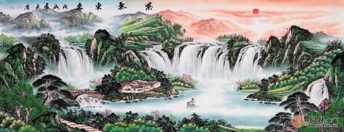 紫氣東來畫的風水寓意淺析,這些你都了解嗎