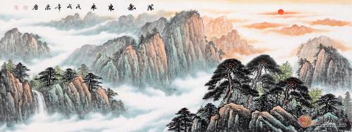 紫氣東來畫的風水寓意淺析,這些你都了解嗎