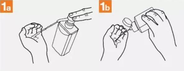 使用免洗手消毒液需保持20秒以上作用時(shí)間,8個(gè)正確洗手動(dòng)作要記牢
