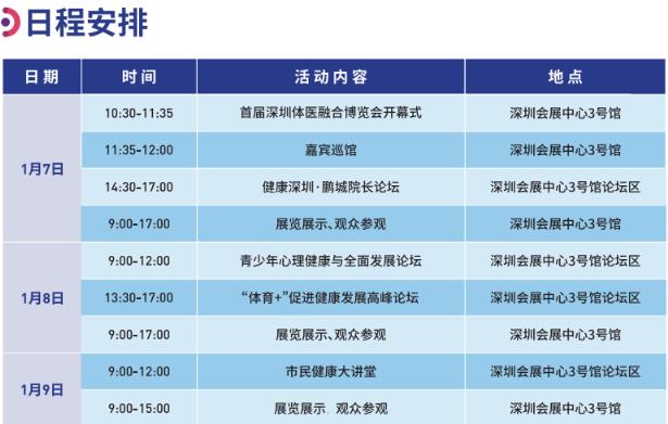 融合創新·先行示范 首屆體醫融合博覽會即將開幕!