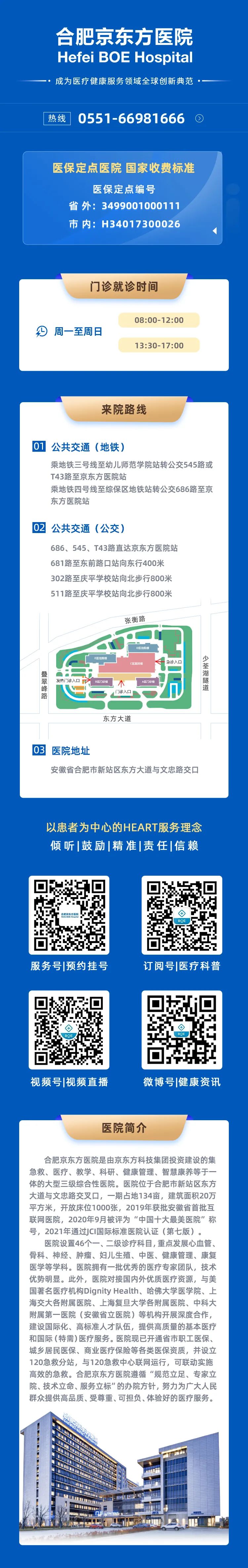 合肥京東方醫院好不好?誠信建院 良心診療