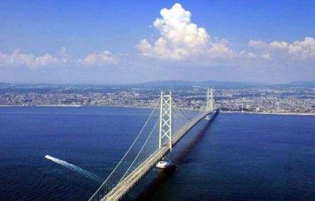 世界上最長的吊橋,全長3911米的明石海峽大橋打破記錄