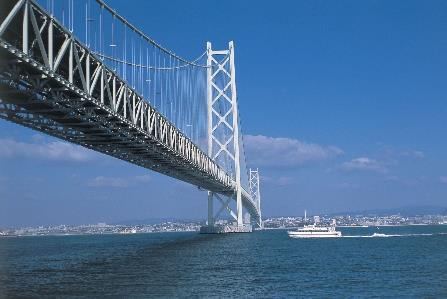 世界上最長的吊橋,全長3911米的明石海峽大橋打破記錄