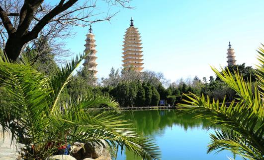 中國(guó)層數(shù)最多的密檐式磚塔 崇圣寺三塔比嵩岳寺塔還多一層