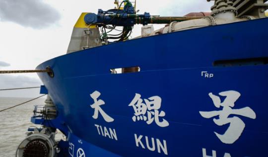 中國最強造島神器 “天鯤”號即將下水 技術水平領先世界