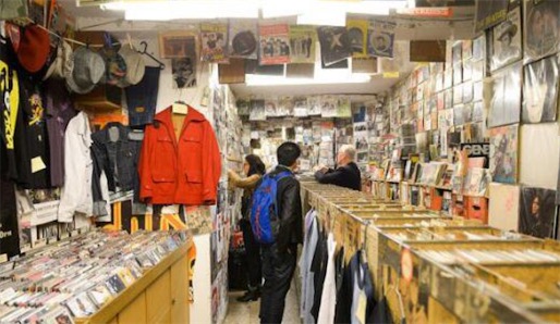 世界上最古老的唱片店 On The Beat店內(nèi)2.5萬張唱片售價300萬