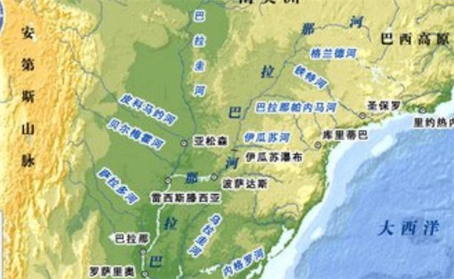 世界上最寬的河口 南美拉普拉塔河-巴拉那河長(zhǎng)約320公里