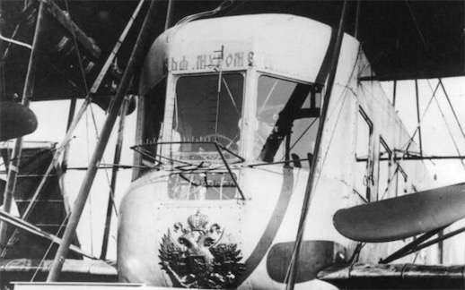 第一架裝有四臺發動機的重型轟炸機 1912年制造的伊里亞·穆羅梅茨重型轟炸機