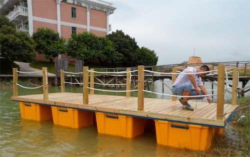 世界上最大的浮動碼頭 摩納哥的海上浮動碼頭可負載3000KG