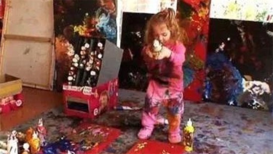 世界最年輕職業畫家 澳洲5歲女童已賺進數百萬