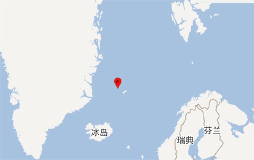 世界最北端的活火山 揚馬延島所處緯度比北極圈還偏北4°25