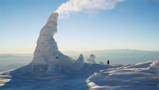 世界最南的活火山 埃里伯斯火山在南緯77°32'