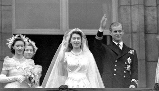 英歷史上最長王室婚姻 伊麗莎白二世結婚70多年