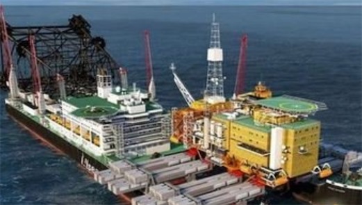 世界上最大的雙體船 Pieter Schelte號排水量為93.2萬噸