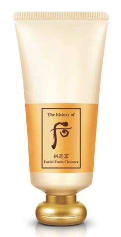 韓國十大洗面奶排行榜,雪花秀順行柔和潔面泡沫洗面奶清潔角質