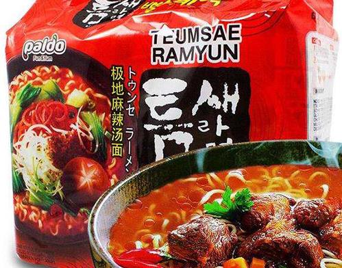 全球十大最辣泡面排名,emart辣拉面、三養辣烤雞面辣得爽