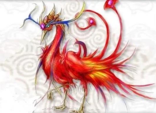 十大山海經火屬性神獸,朱雀是祥瑞的象征、鳳凰是吉祥和諧的象征