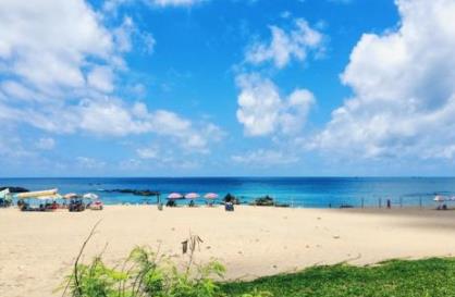 臺(tái)灣浪漫海灘排行榜 情侶結(jié)伴看雙心石滬