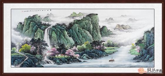 春山如詩 春風駘蕩---解析畫家王寧筆下作品春回大地
