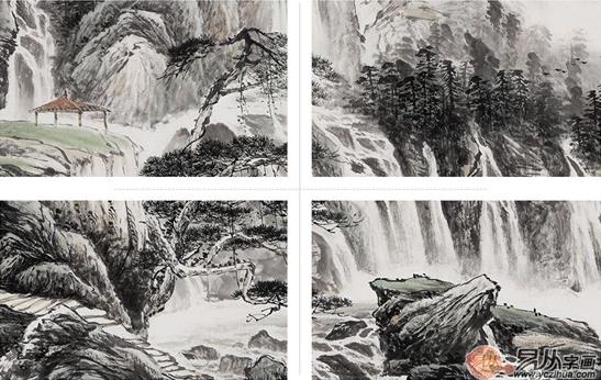 鑒賞:畫家李國勝國畫山水藝術佳作,實乃妙合無間