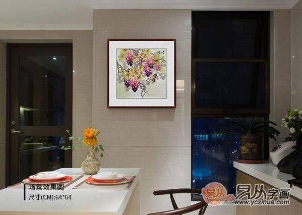 餐廳裝飾什么畫好,好看寓意又好的手繪花鳥畫