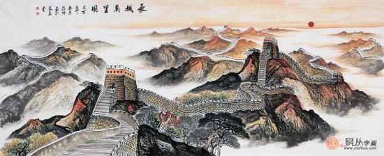 品賞畫家蔣偉山水畫作品:風格萬千,又意趣盎然