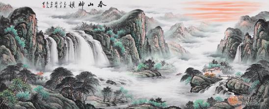 品賞畫家蔣偉山水畫作品:風格萬千,又意趣盎然