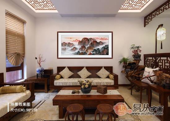 客廳應(yīng)該掛什么畫 裝點(diǎn)家居門面你需要這樣選