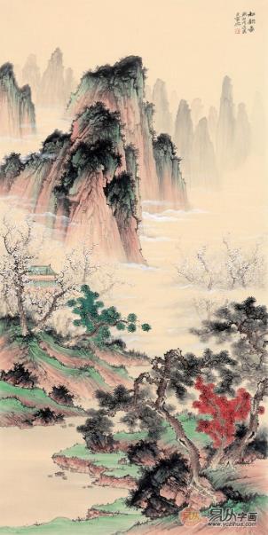 走廊裝飾畫之山水畫, 一點(diǎn)改變,讓室內(nèi)大不同