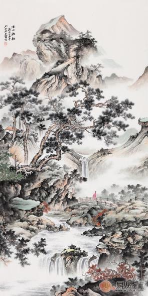 走廊裝飾畫之山水畫, 一點(diǎn)改變,讓室內(nèi)大不同
