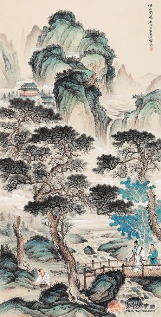 走廊裝飾畫之山水畫, 一點(diǎn)改變,讓室內(nèi)大不同