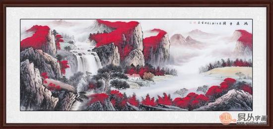客廳山水畫掛什么好 這三種題材實實在在的主導者