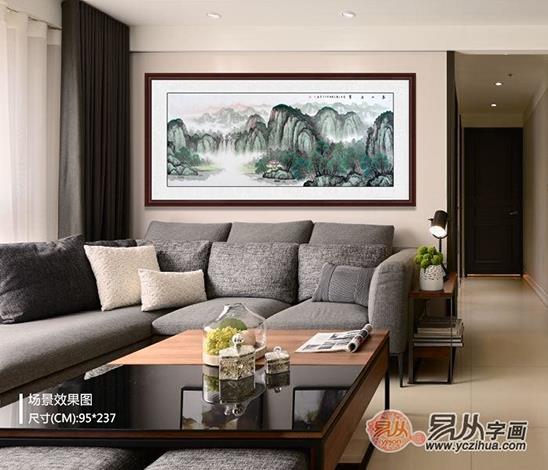 客廳山水畫掛什么好 這三種題材實實在在的主導者