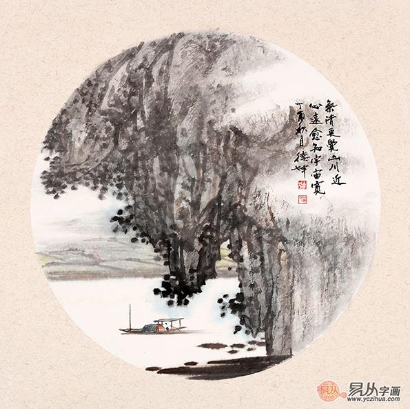中式裝飾畫之禪意小品畫 風雅怡人掛在家里忒顯品味