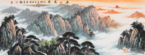 客廳掛什么畫 一幅山水畫瞬間提升家居規格