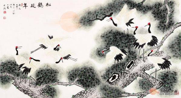 室內(nèi)裝飾畫(huà)之王一容手繪花鳥(niǎo)畫(huà) 款款都是經(jīng)典