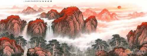 沙發背景墻畫學會這么搭,好看又有格調,令人艷羨!