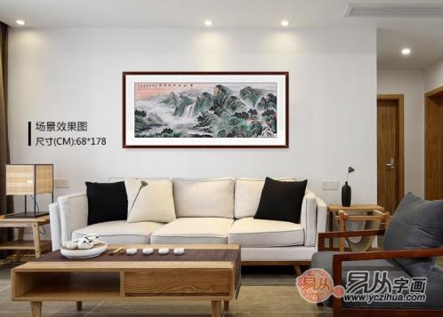 沙發(fā)靠西墻掛什么畫好 易從網(wǎng)建議從這4類畫入手