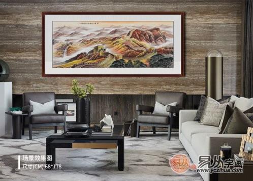 沙發(fā)靠西墻掛什么畫好 易從網(wǎng)建議從這4類畫入手
