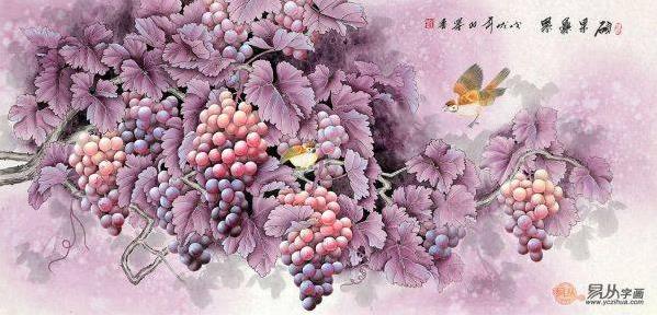 室內(nèi)大白墻上掛什么畫好,靈動花鳥畫帶來的別樣藝術(shù)情調(diào)