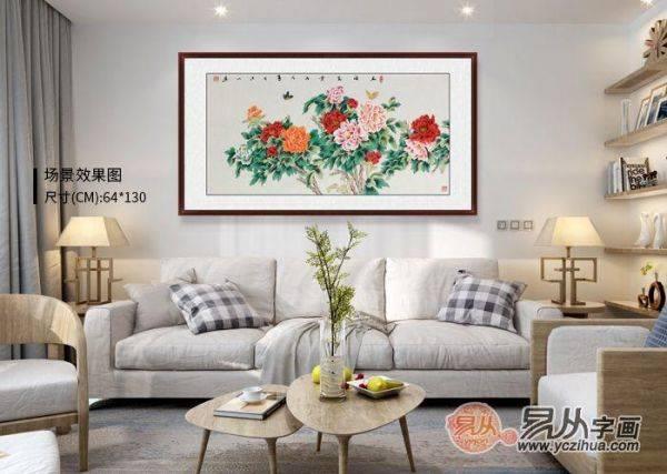 家居裝飾宜掛什么畫,一幅精美手繪花鳥國畫足以