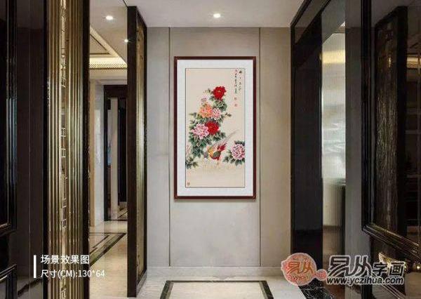 家居裝飾宜掛什么畫,一幅精美手繪花鳥國畫足以