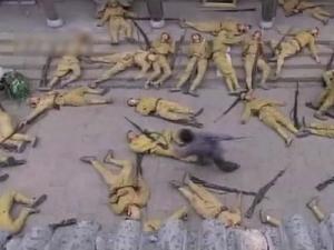群眾演員史中鵬網絡走紅 扮日本兵一天“死”八次