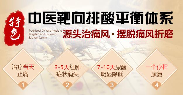 特色中醫(yī)靶向排酸平衡體系治療痛風收費怎么樣 收費合理，治療佳